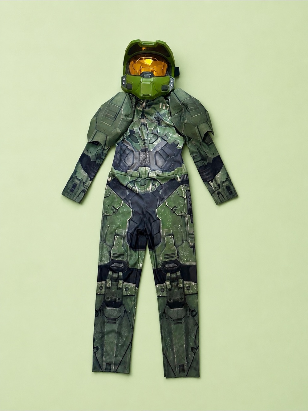 Master Chief (Halo) Kids Halloween Costume Size M w/ Mask